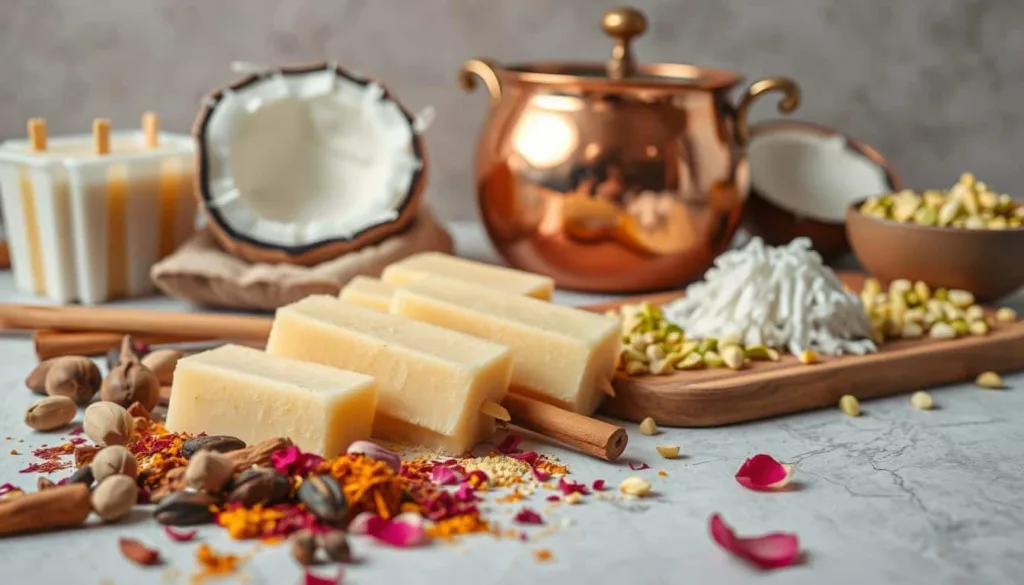 Homemade Kulfi Ingredients