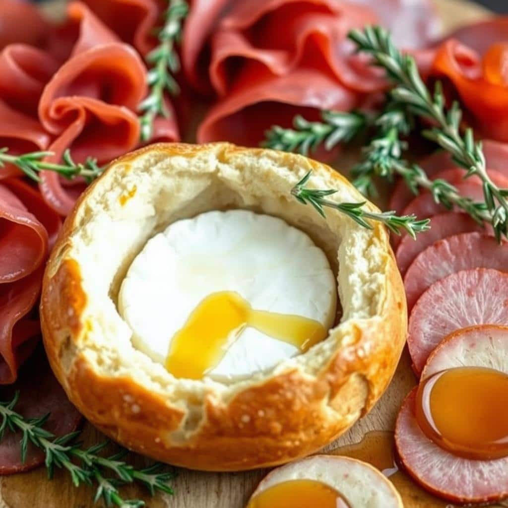 Baked Brie Bread Bowl Ingredients