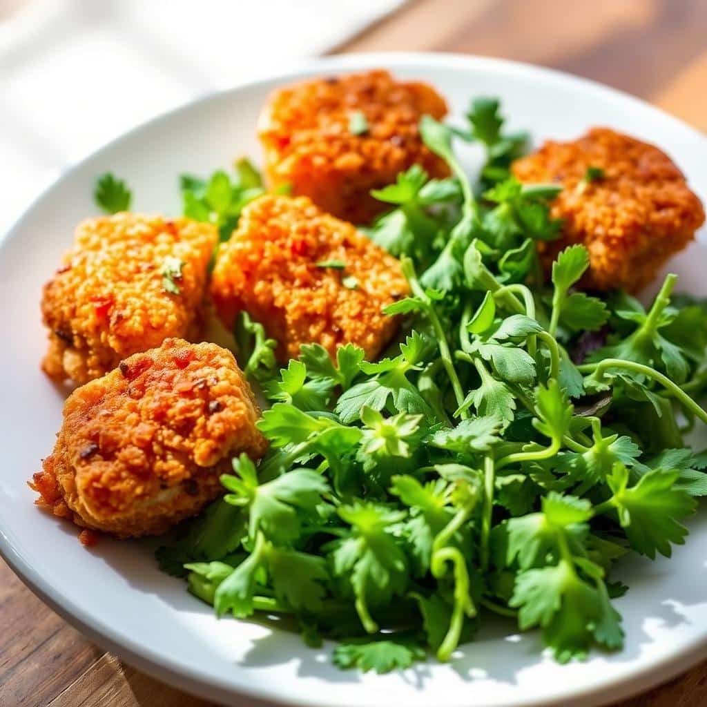 Crispy Bang Bang Salmon Bites