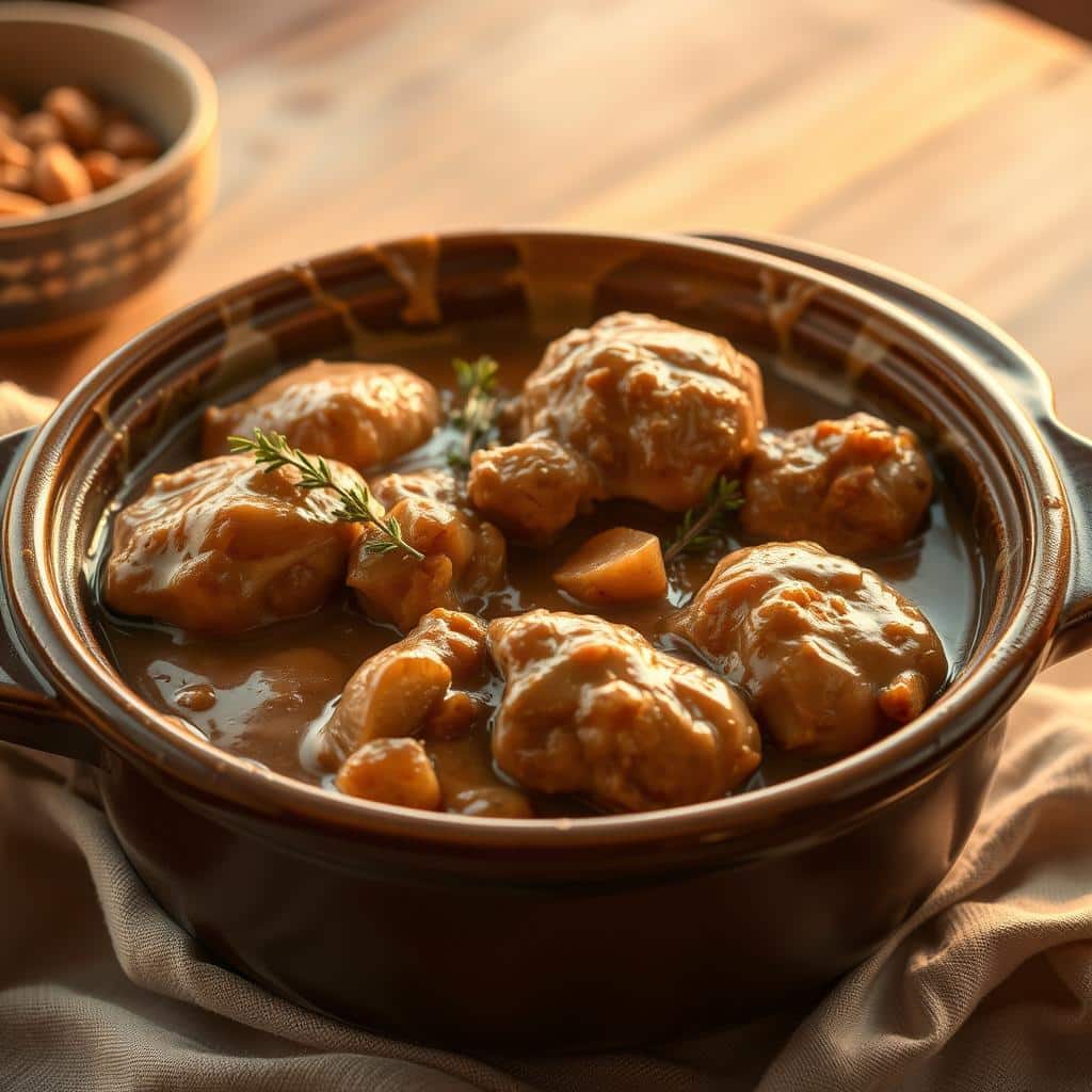 Crockpot Chicken and Gravy