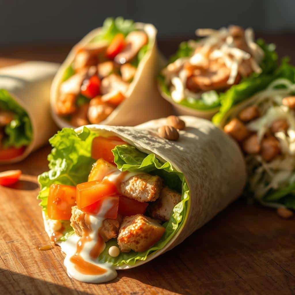 Customized Chicken Snack Wrap Variations