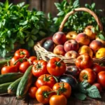 Grilled Okra, Corn, and Tomato Salad