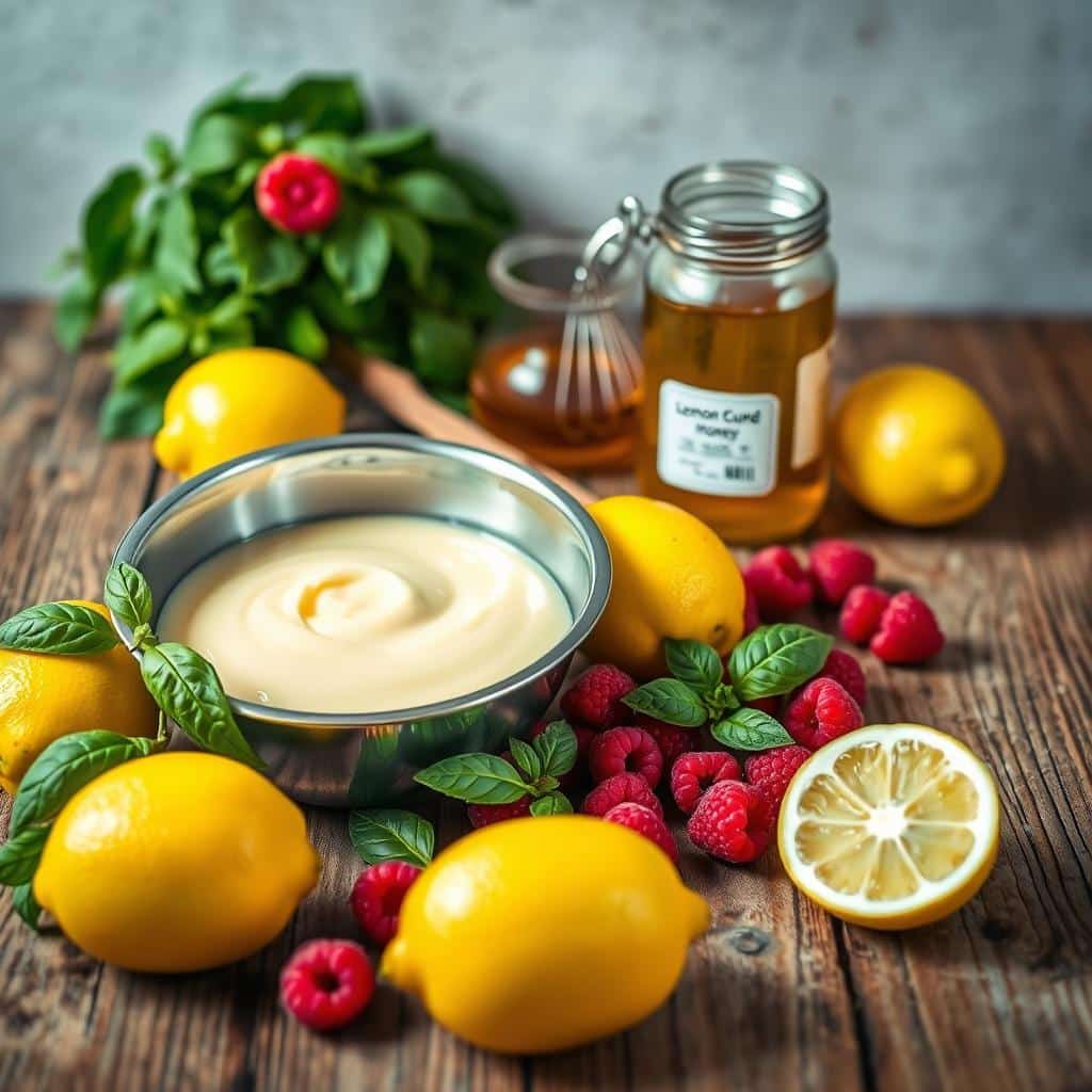 Lemon Curd Tart Ingredients