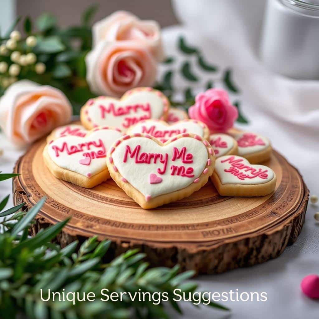 Marry Me Cookies Serving Suggestions