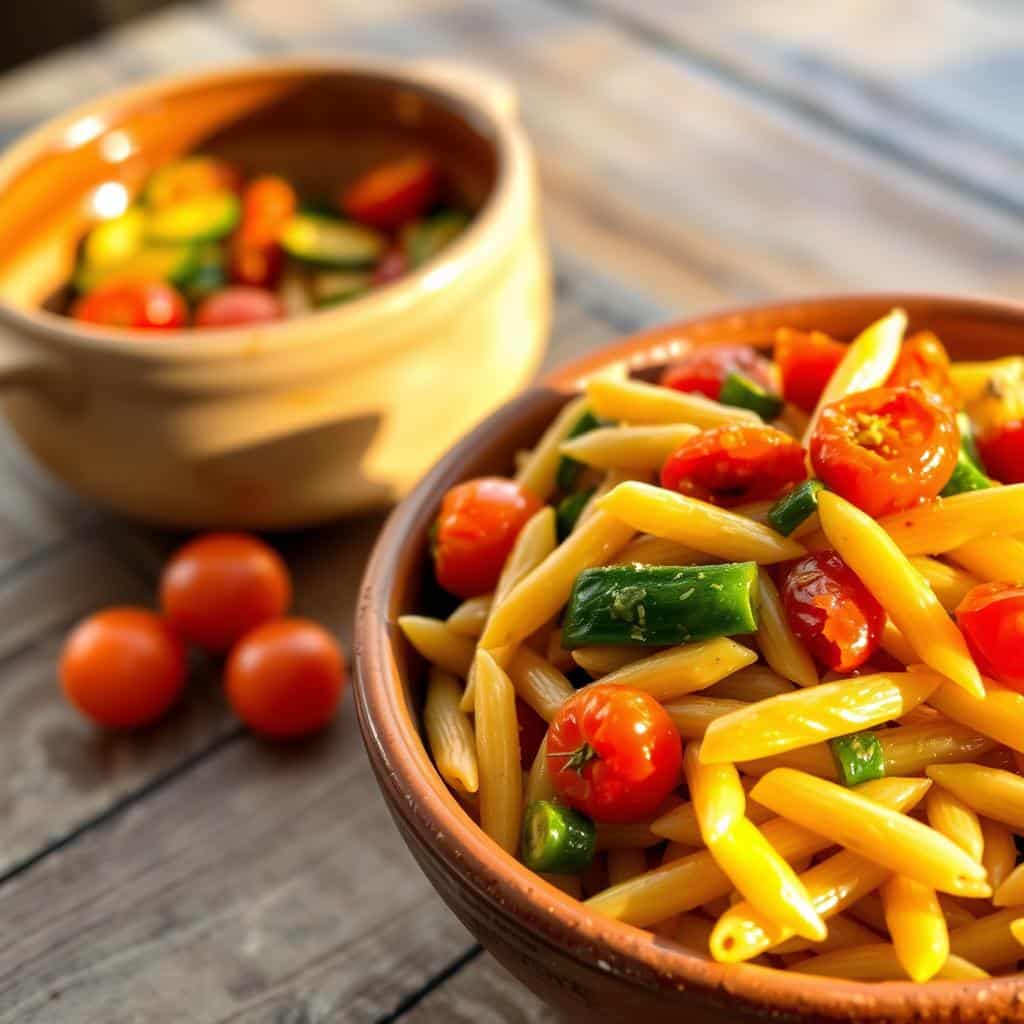 One-Pot Vegetable Pasta Dish