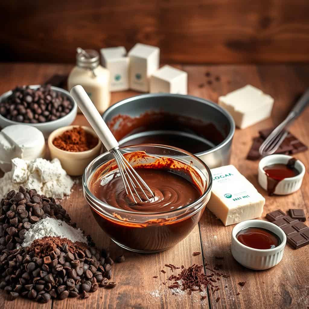 Triple Chocolate Cheesecake Ingredients