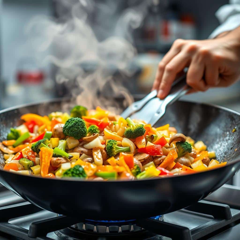 Vegetable Stir-Fry Cooking Technique