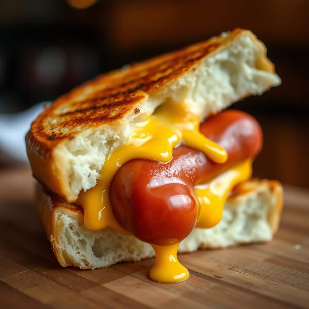 Air Fryer Grilled Cheese Hot Dogs Comfort Meal