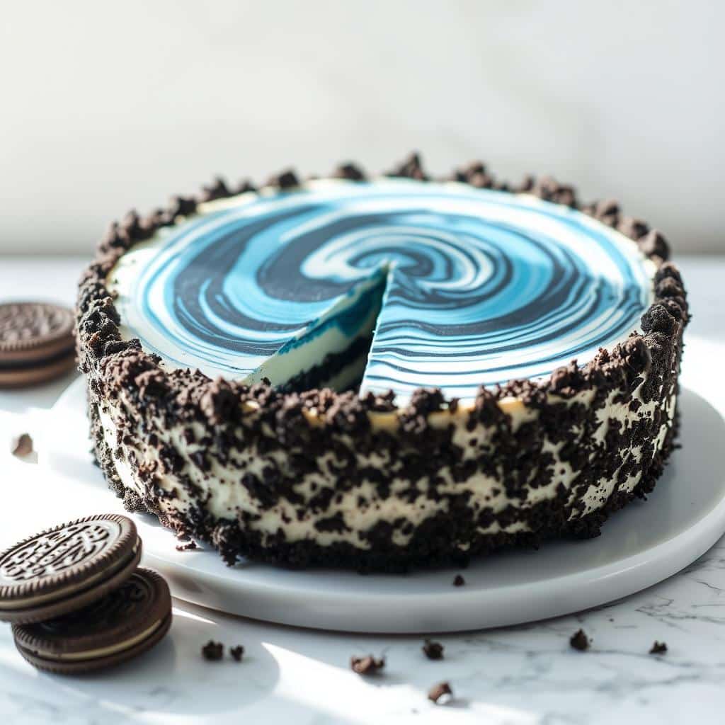 Bleu Velvet Oreo Cheesecake Origins