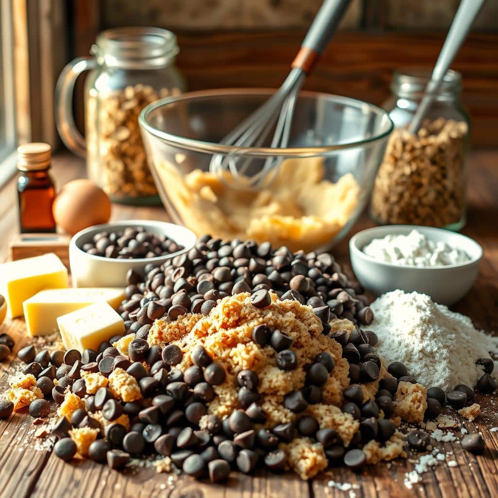 Cookie Dough Cupcake Ingredients