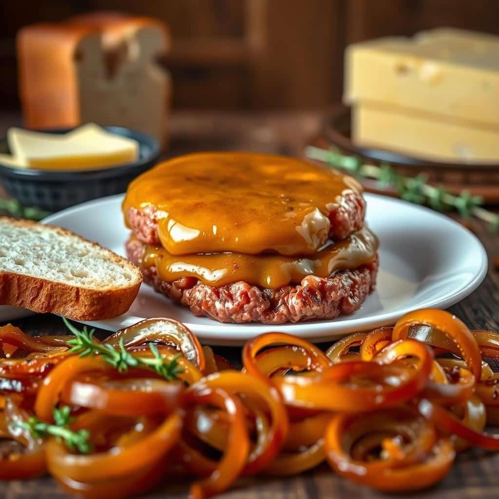 French Onion Soup Burger Ingredients