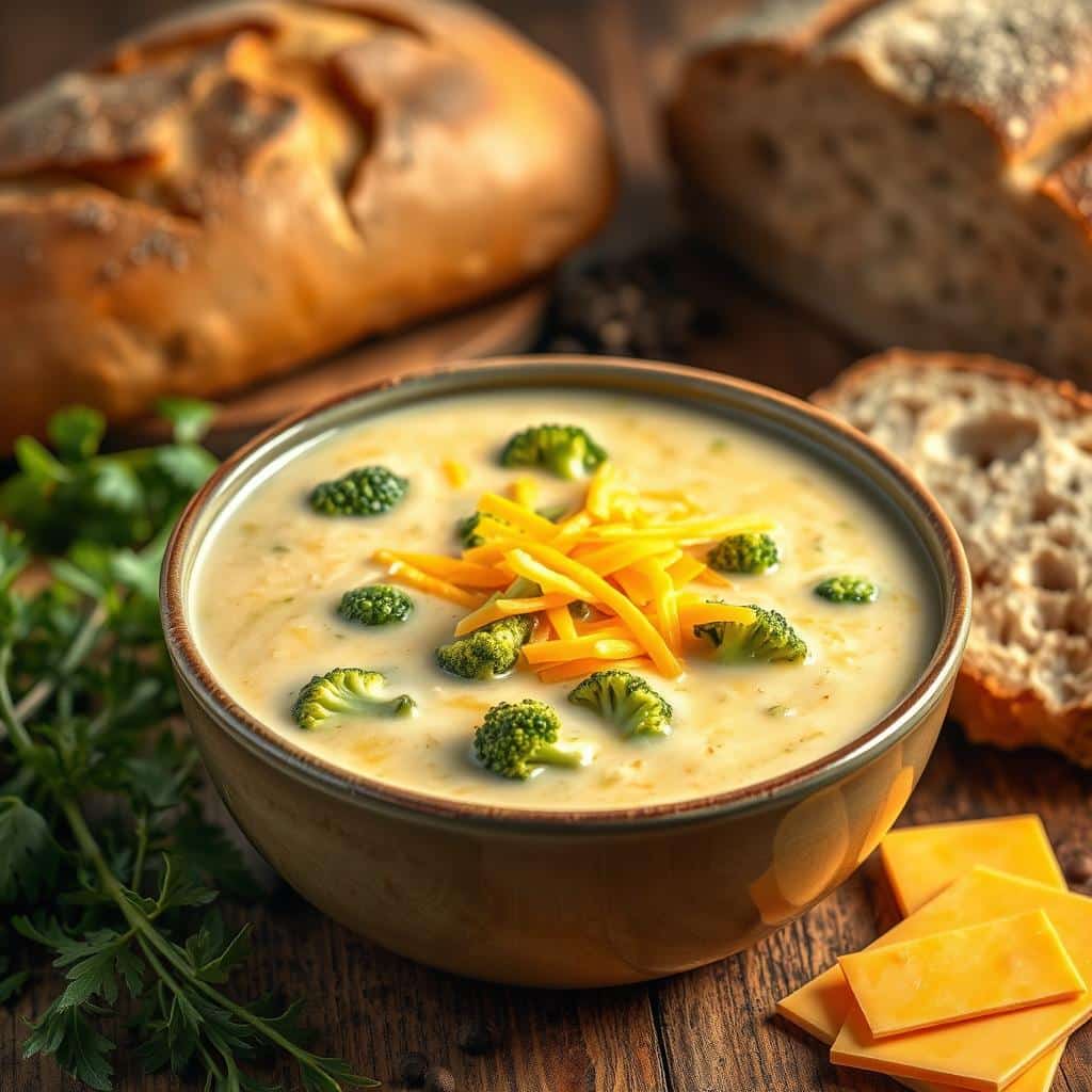 Nutritious Broccoli Cheddar Soup