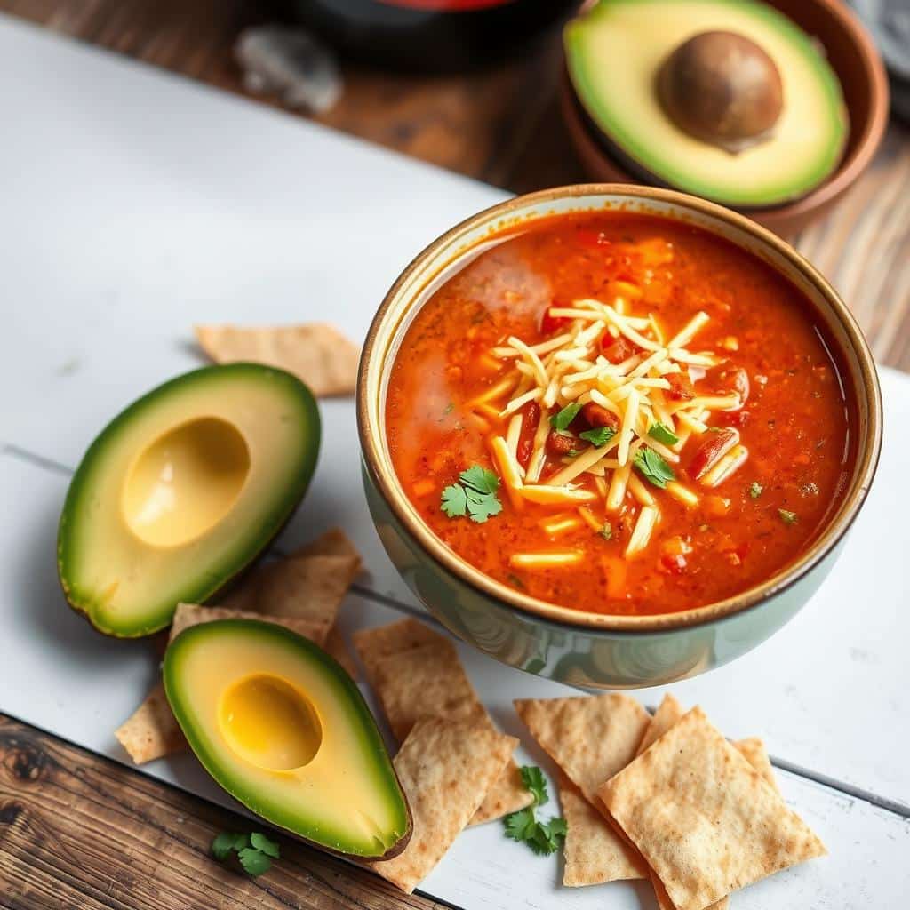 Cozy Vegetarian Tortilla Soup: Flavor-Packed