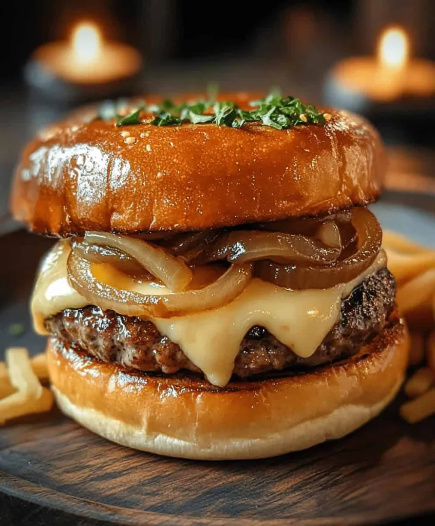 French Onion Soup Burgers: A Mouthwatering Delight