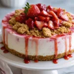 Strawberry Crunch Cheesecake