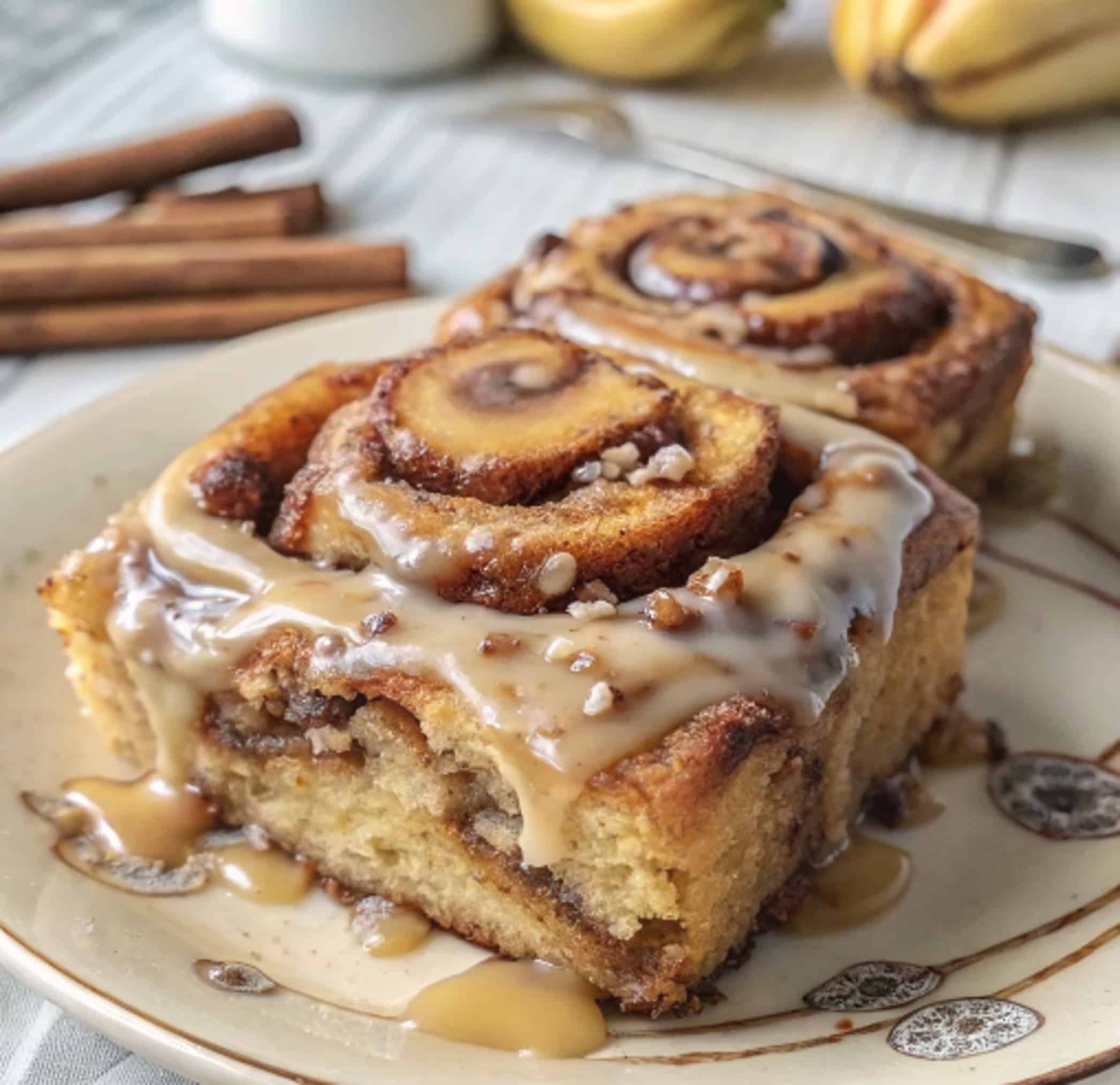 Banana Bread Cinnamon Rolls – The Ultimate Cozy Breakfast Mashup