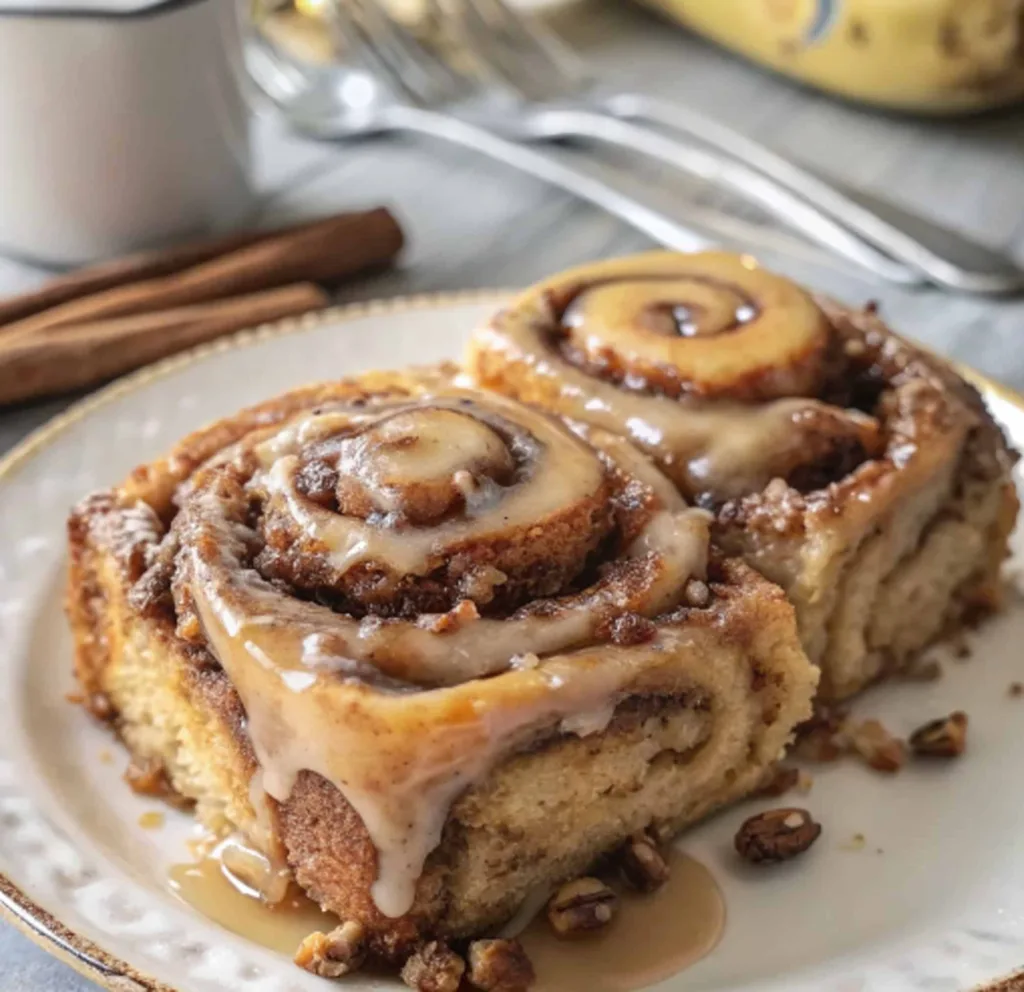 Banana Bread Cinnamon Rolls – The Ultimate Cozy Breakfast Mashup