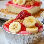 Strawberry Cheesecake Banana Pudding