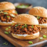Korean Beef Sloppy Joes