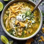 Salsa Verde Tortilla Soup