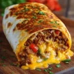 The Ultimate Grilled Cheese Burrito