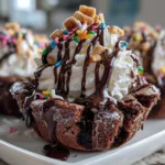 Brownie Sundae Cups