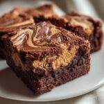 Peanut Butter Swirl Brownies