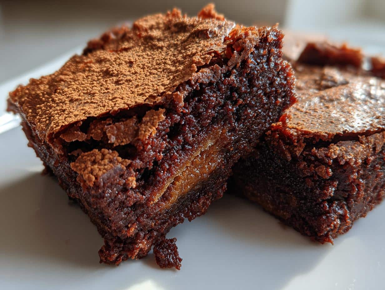 Pumpkin Spice Brownies