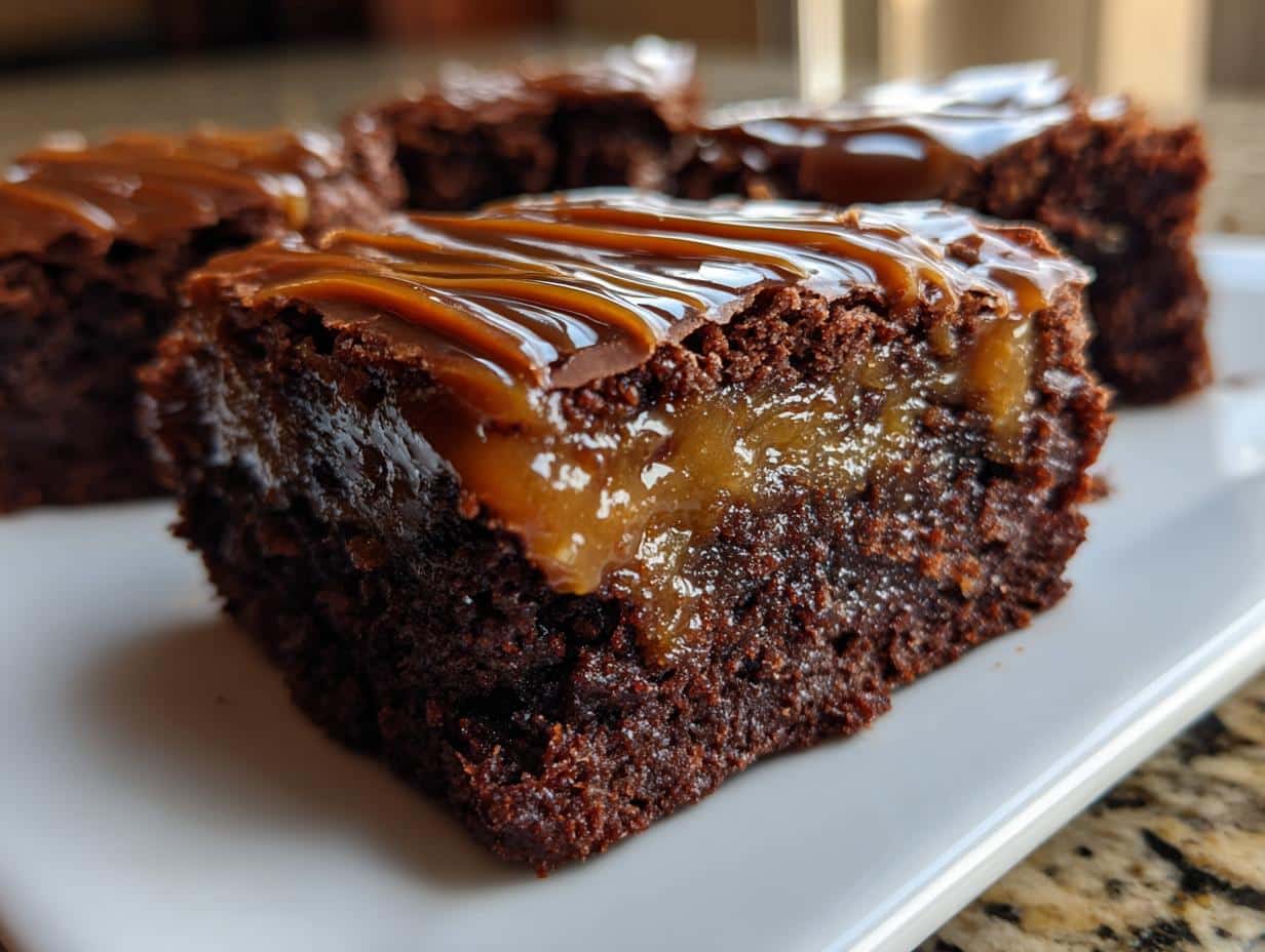 Salted Caramel Brownies