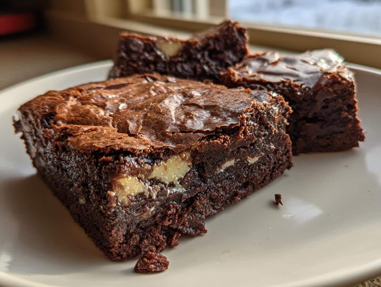 Triple Chocolate Chunk Brownies