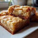 White Chocolate Blondie Brownies
