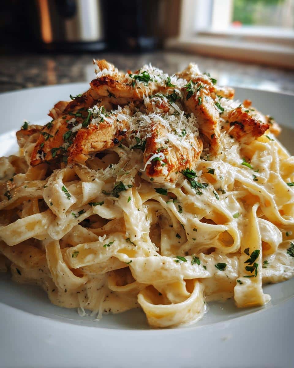 chicken alfredo recipe - detail 1