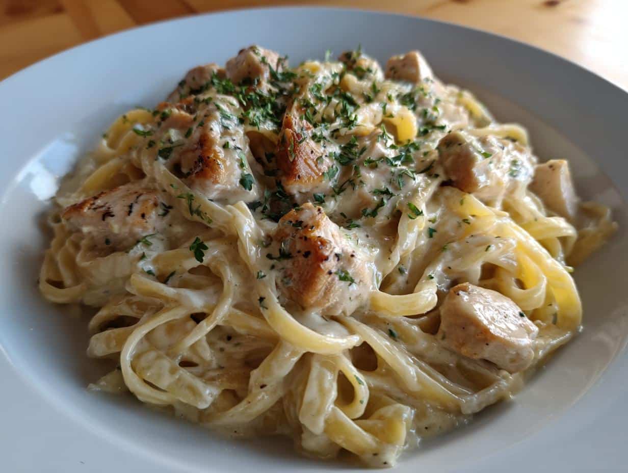 simple chicken alfredo recipe