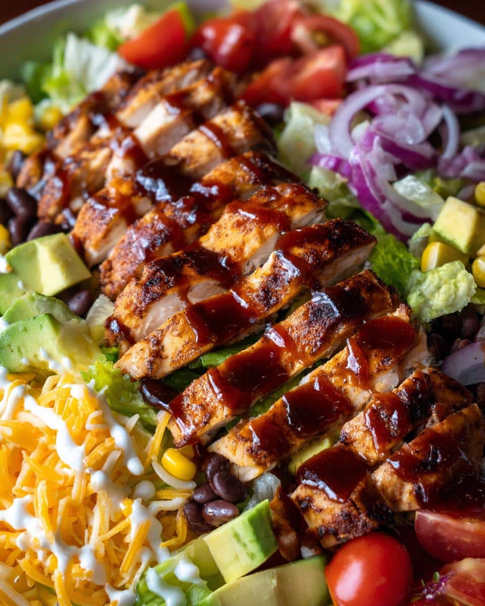 BBQ Chicken Salad - detail 3