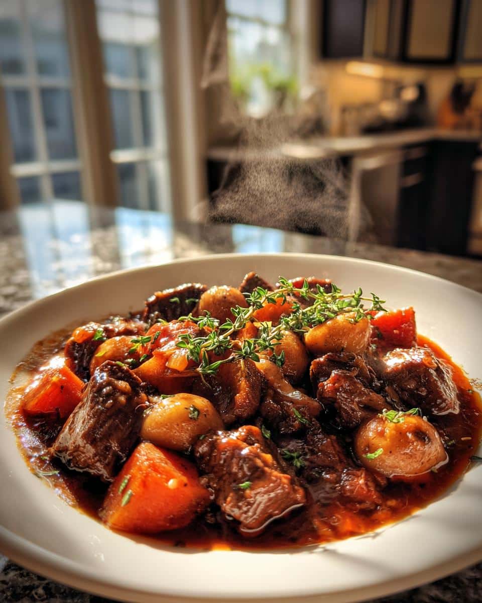 Beef Bourguignon - detail 2