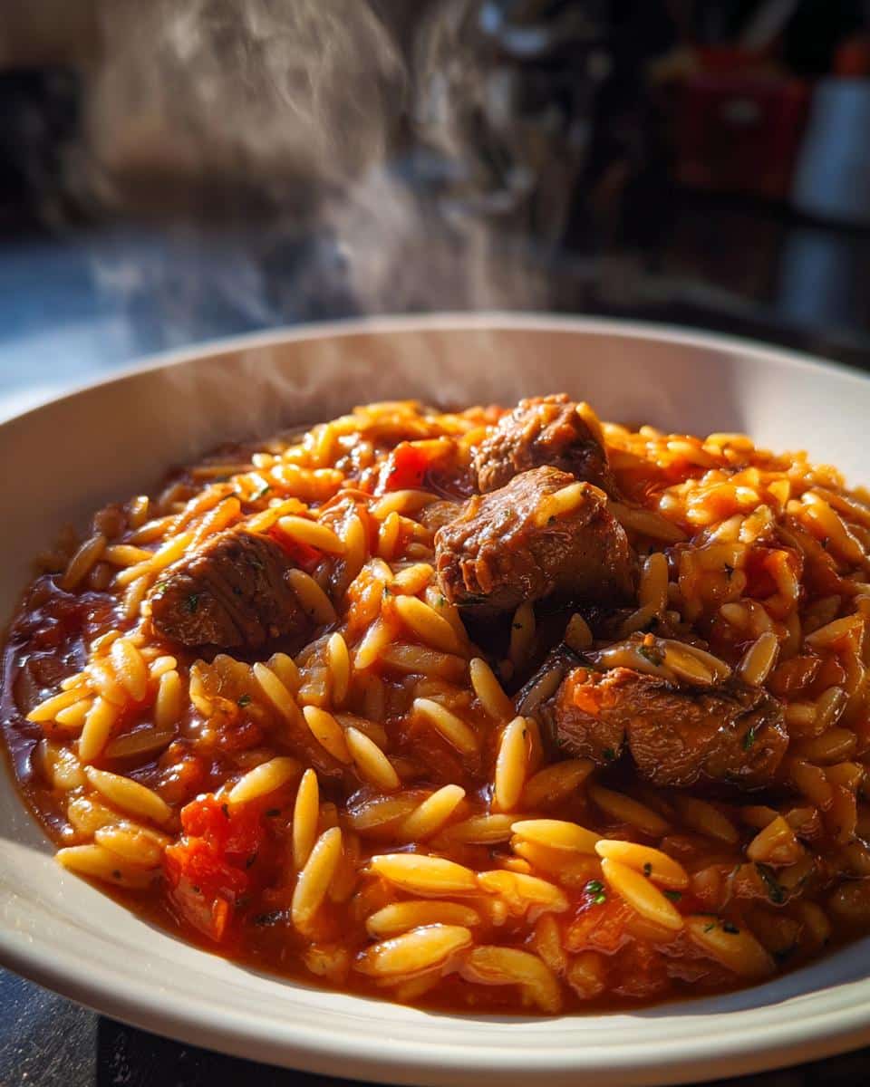 Beef Giouvetsi - detail 1