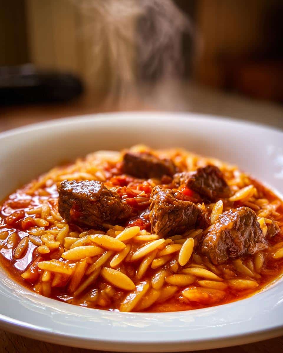 Beef Giouvetsi - detail 3