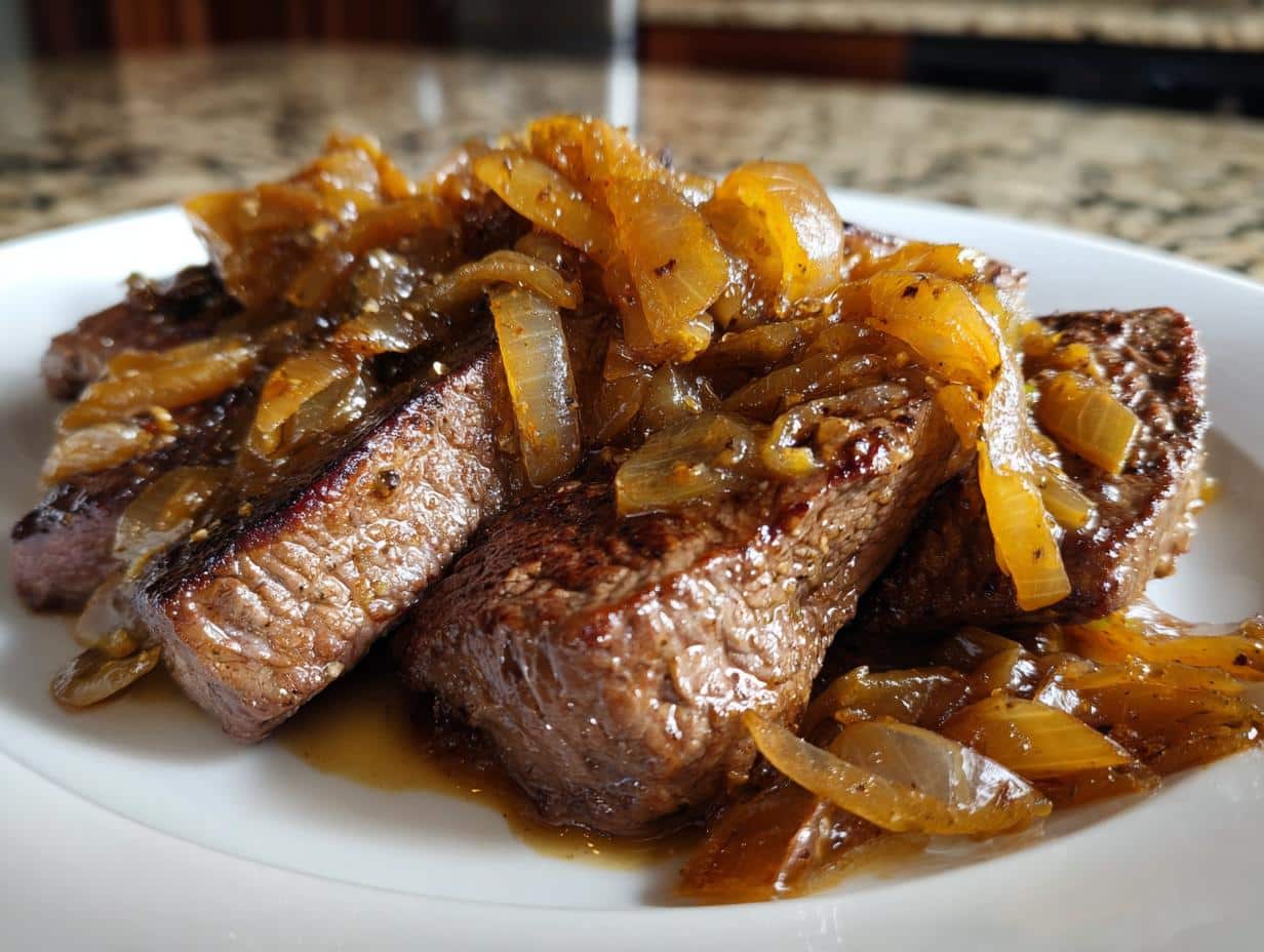 Beef Liver with Onions