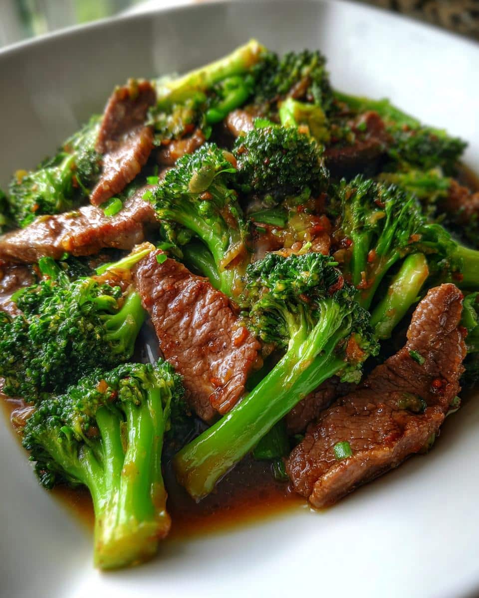 Beef and Broccoli - detail 2