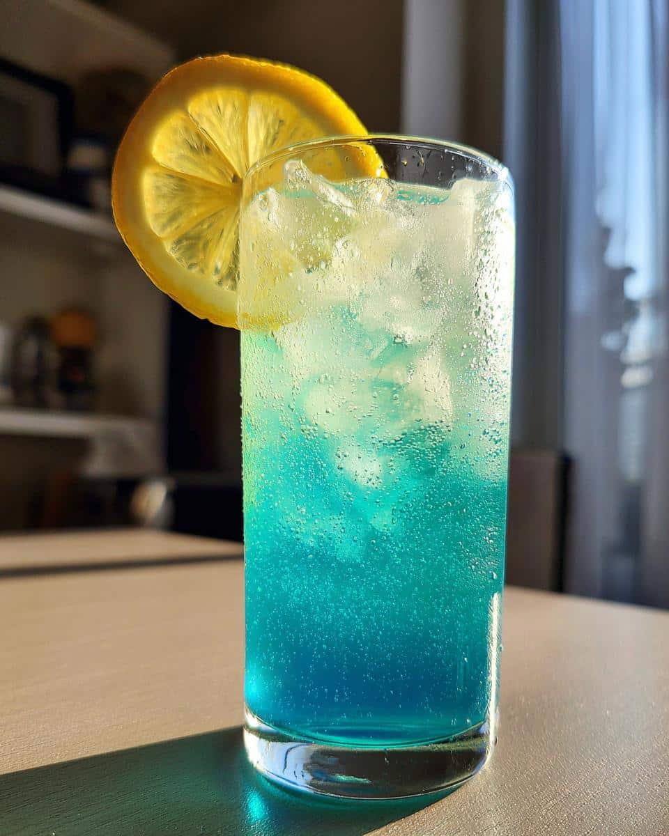 Blue Lagoon Mocktail - detail 3