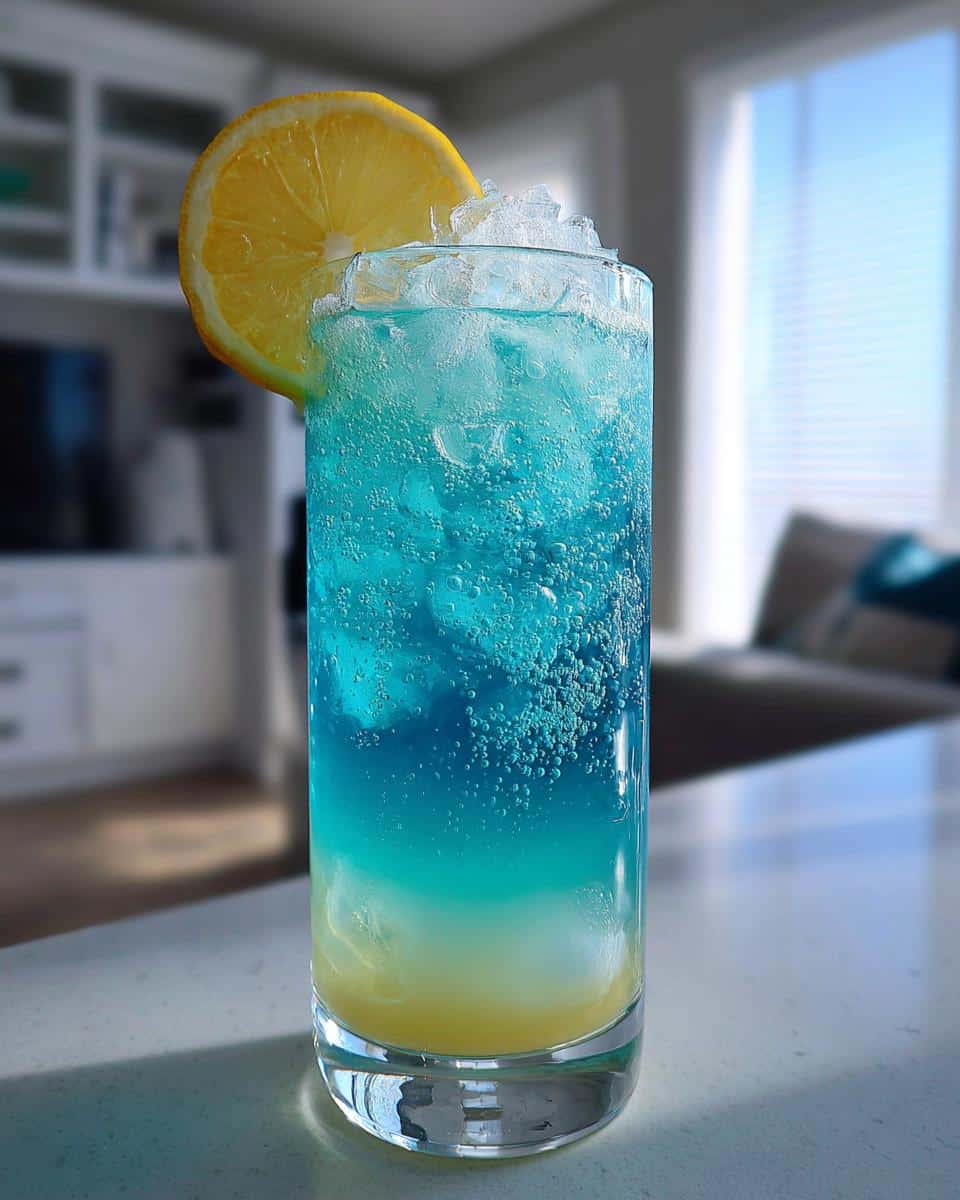 Blue Lagoon Mocktail - detail 4