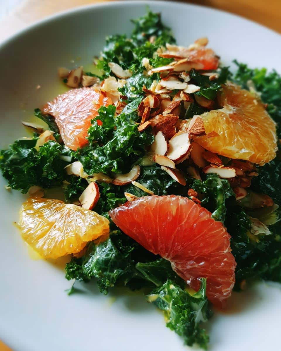 Citrus Kale Salad - detail 3