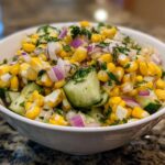 Corn Cucumber Salad