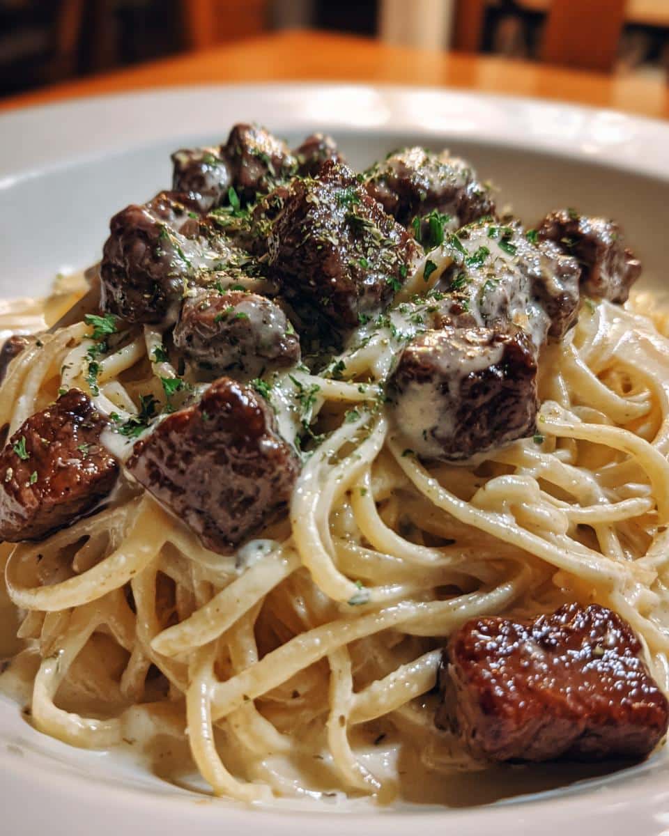 Creamy Beef Pasta - detail 2