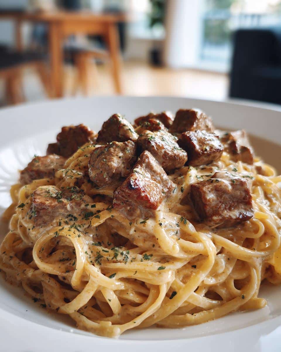 Creamy Beef Pasta - detail 3