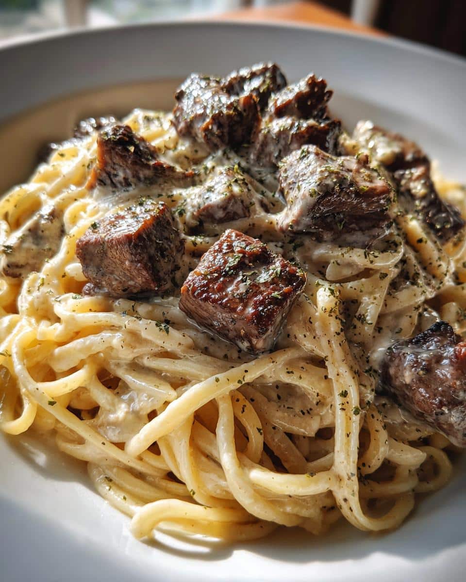 Creamy Beef Pasta - detail 4
