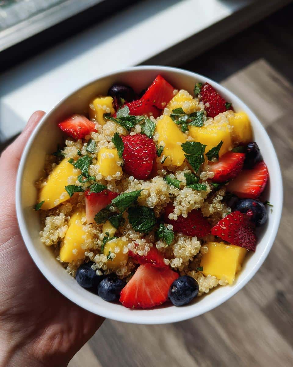 Fruit and Quinoa Salad - detail 2