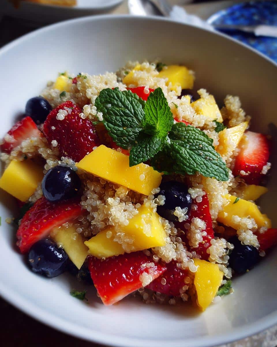 Fruit and Quinoa Salad - detail 3