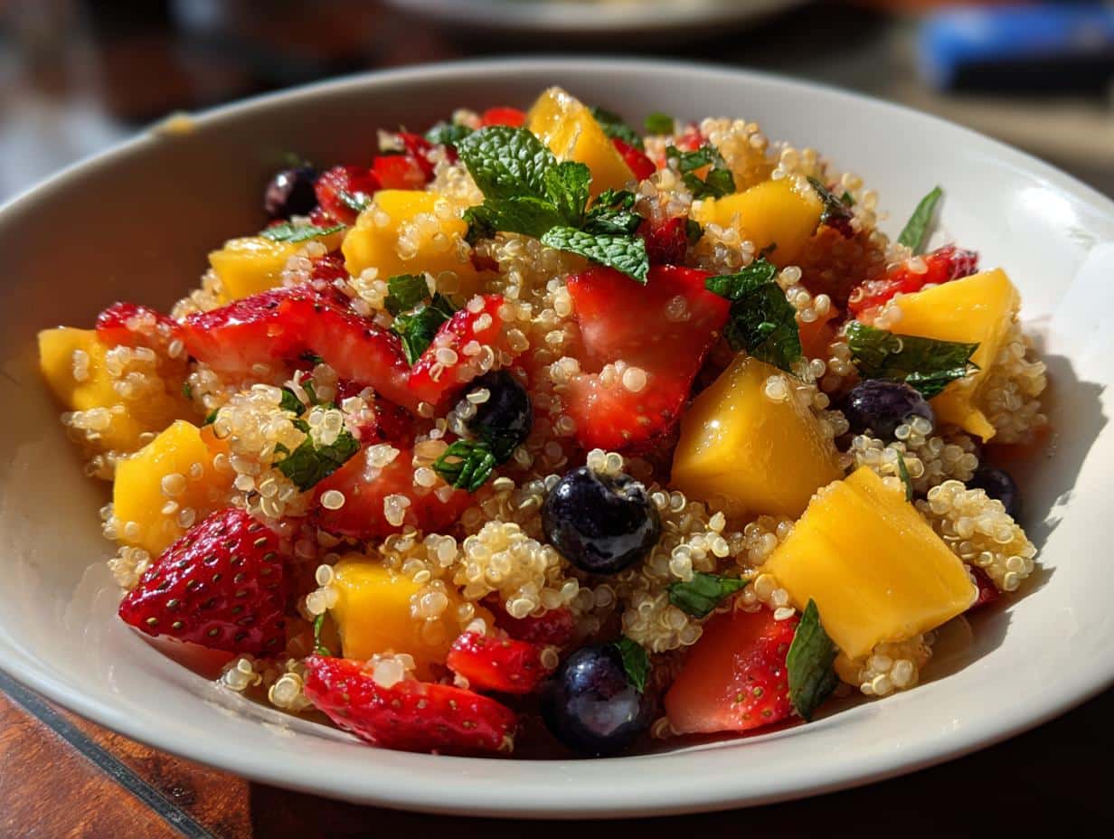 Refreshing 30-Minute Fruit and Quinoa Salad Perfection