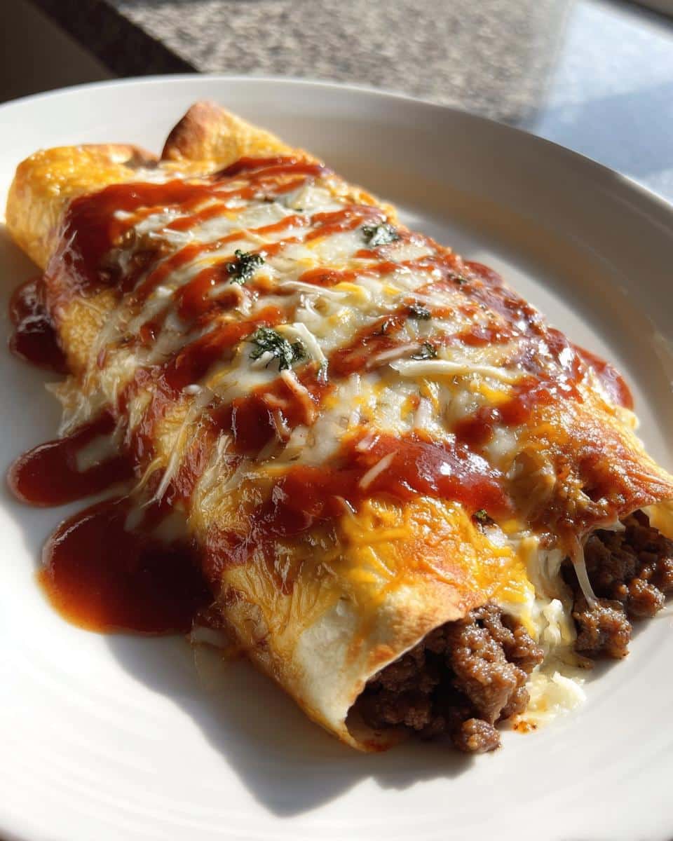 Ground Beef Enchiladas - detail 1